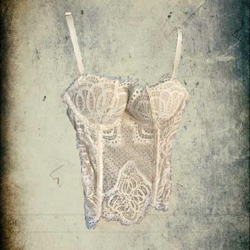 Victoria’s Secret Lace Bustier Corset Top